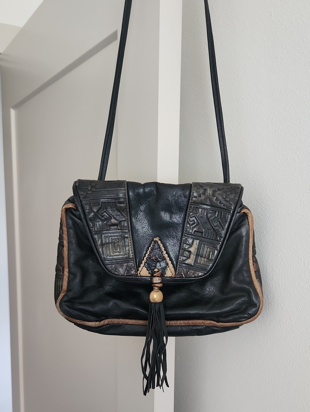 Vintage Leather Shoulder Bag